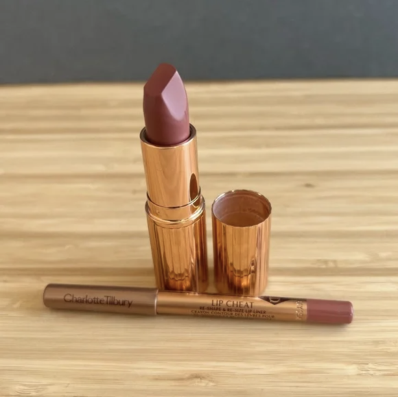 Charlotte Tilbury Pillow Talk Lipgloss & Lipstick